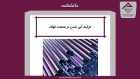 فرآیند آبی شدن در صنعت فولاد