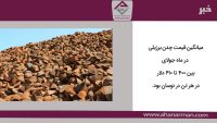 میانگین قیمت چدن برزیلی در ماه جولای بین ۴۰۰ تا ۴۱۰ دلار در هر تن در نوسان بود.